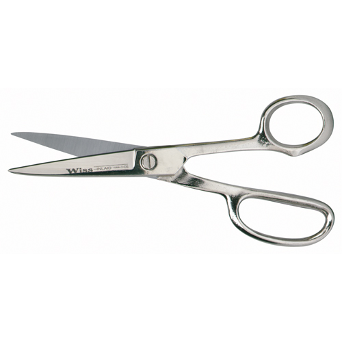 Industrial Inlaid® Shears, 3" Cut Length, Rings Handle
