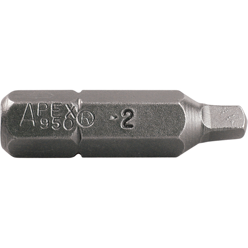 Insert Bits, Square, 0, 1/4" Drive