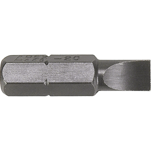 Limited Clearance Insert Bits, Slot, 1/4", 1/4" Drive