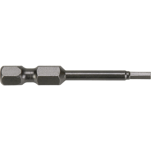 1/4" Sae Hex Power Bits, Hex, 5/64" Tip, 1/4" Drive Size, 1-15/16" Length