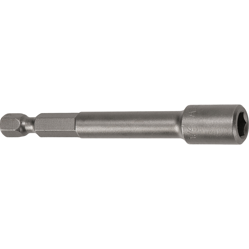 Nutsetter, 7/16" Tip, 1/4" Drive, 3" L, Magnetic