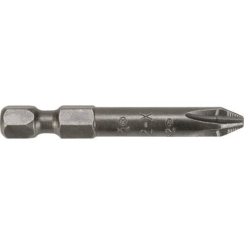 1/4" Phillips Power Drive, ACR, Phillips, #2 Tip, 1/4" Drive Size, 3-1/2" Length