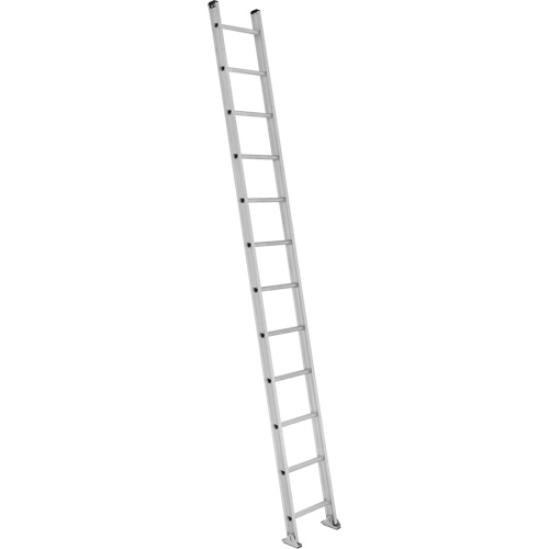 Industrial Heavy-Duty Extension/Straight Ladders, 12', Aluminum, 300 lbs., CSA Grade 1A