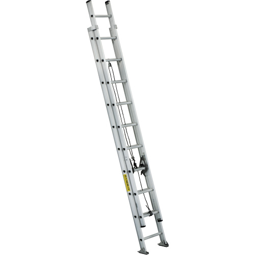 Industrial Heavy-Duty Extension Ladders (3200D Series), 300 lbs. Cap., 17' H, Grade 1A