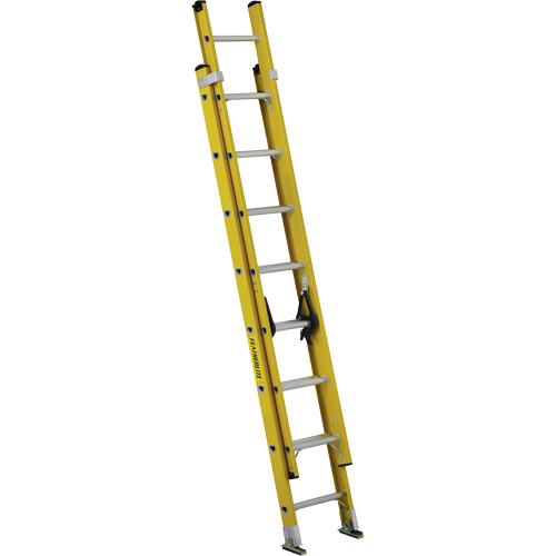 Industrial Heavy-Duty Extension Ladders (6900 Series), 300 lbs. Cap., 21' H, Grade 1A