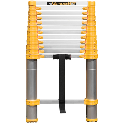 Telescopic Ladder, 3' - 12', Aluminum, 250 lbs. Capacity, Type 1