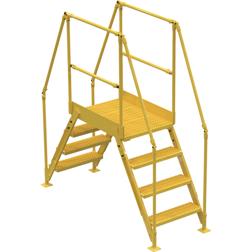 Crossover Ladder, 79 " Overall Span, 40" H x 36" D, 24" Step Width