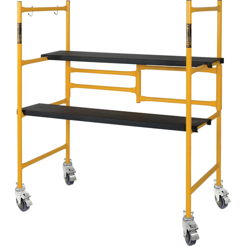 Jobsite Series™ 4' Basic Mini Scaffold Kit, Steel Frame, 41" D x 45-3/4" H