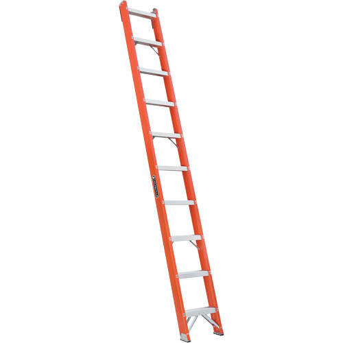FH1000 Series Industrial Heavy-Duty Shelf Ladders, 10', Fibreglass, 300 lbs., CSA Grade 1A