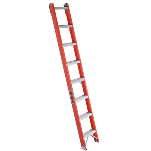 FH1000 Series Industrial Heavy-Duty Shelf Ladders, 8', Fibreglass, 300 lbs., CSA Grade 1A