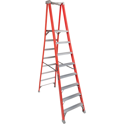 Industrial Heavy-Duty Pro Platform Stepladders (FXP1700 Series), 8', 300 lbs. Cap.