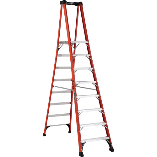 Industrial Extra Heavy-Duty Pro Platform Stepladders (FXP1800 Series), 8', 375 lbs. Cap.