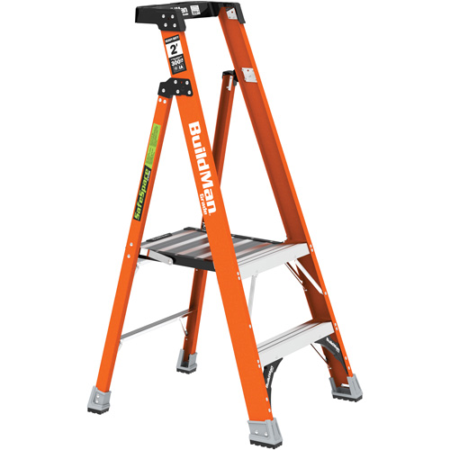 Safespace Platform Step Ladder, 2', 300 lbs. Cap.