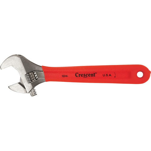 Crescent Adjustable Wrenches, 4" L, 1/2" Max Width, Chrome
