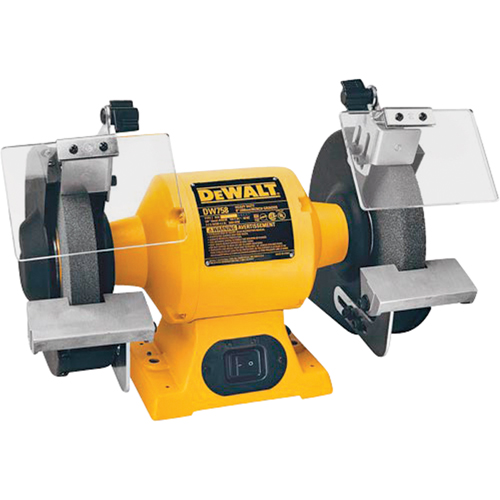 Bench Grinders, 6" Wheel Diameter, 5/8 HP, 3450 RPM