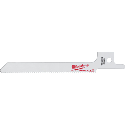 Sawzall® Reciprocating Saw Blade, Bi-Metal, 18 TPI, 3-5/8" L x 5/16" W