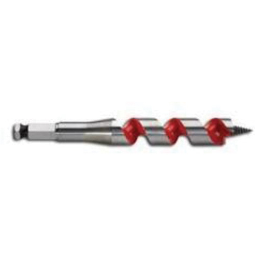 Ship Auger Drill Bit, 11/16" Diameter, 3" Flute, 7/16" Hex Shank