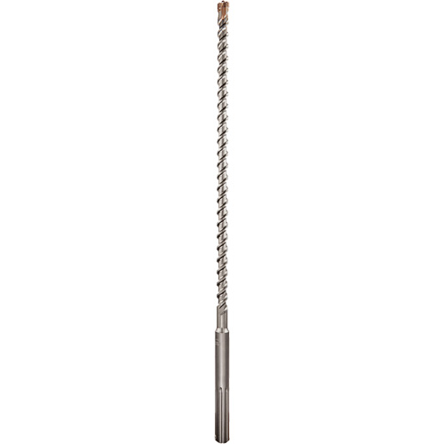 4-Cutter Rotary Hammer Drill Bit, 3/4", Spline Shank