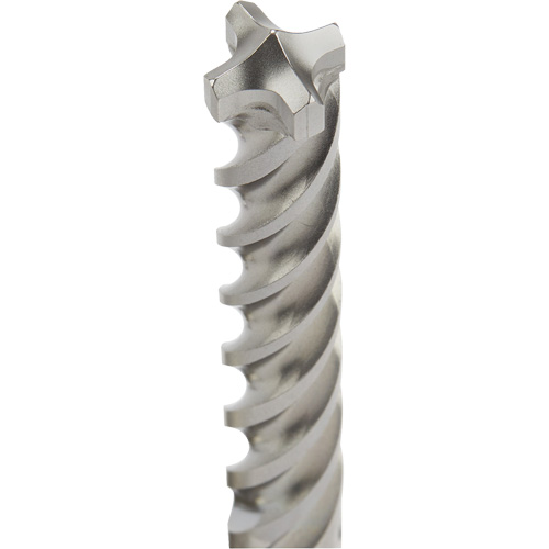 MX4™ 4-Cutter SDS-Plus Rotary Hammer Drill Bit, 5/8", SDS-Plus Shank, Carbide