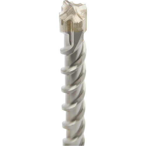 MX4™ 4-Cutter SDS-Plus Rotary Hammer Drill Bit, 1-1/8", SDS-Plus Shank, Carbide