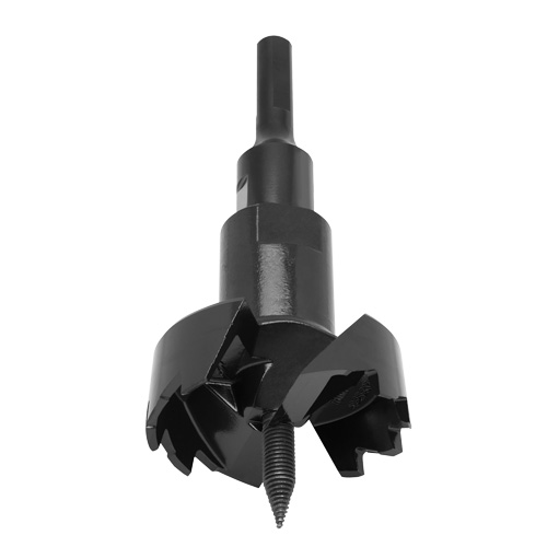Standard Self-Feed Drill Bit, 3-5/8", 6" Length, 7/16" Hex Shank