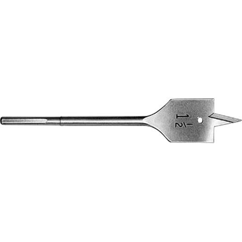 Flat Boring Bit, 1/4" Diameter, 1/4" Hex Shank, 6-1/8" Length
