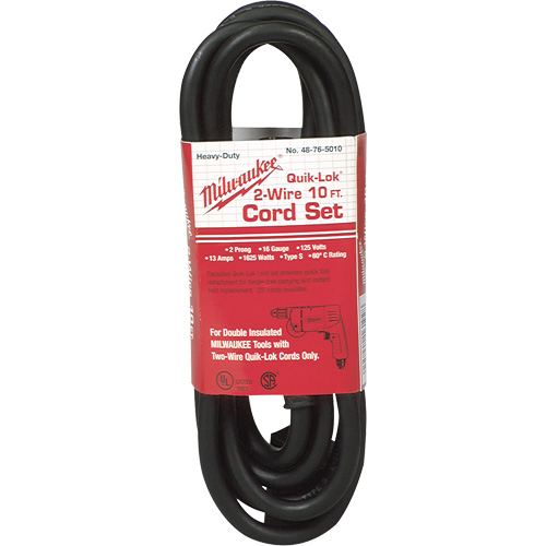 2-Wire Quik-Lok® Cord