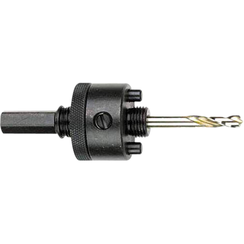 Hole Saw Arbor & Pilot Drills, 1-1/4" and Larger, 7/16" Shank