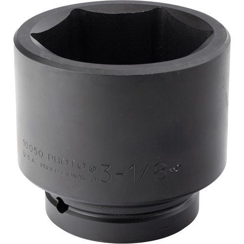 Socket, Impact, 3-1/8", 1" Drive, 6 Points