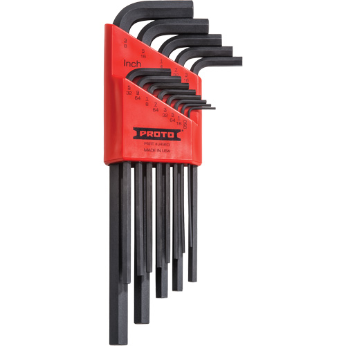Long-Arm Hex Key Set, 13 Pcs., Imperial