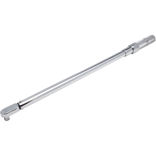 Fixed Head Micrometer Torque Wrench, Click, 1/2" Square Drive, 50-250 ft-lbs.