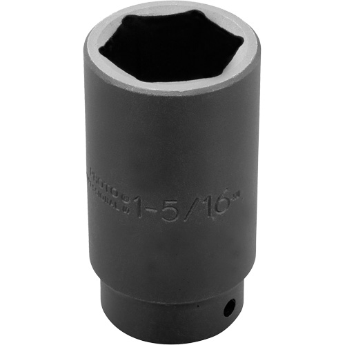 Socket, Impact, 1-5/16", 1/2" Drive, 6 Points, Deep