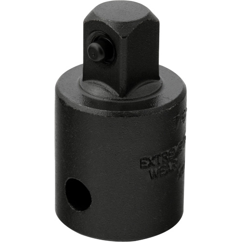 Socket Adapter, Impact, 1/2" Drive, 3/8" Socket, 1-7/16" L