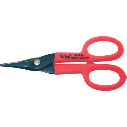 Duckbill Combination Pattern Snips, 2-1/4" Cut Length, Straight/Left & Right Cut