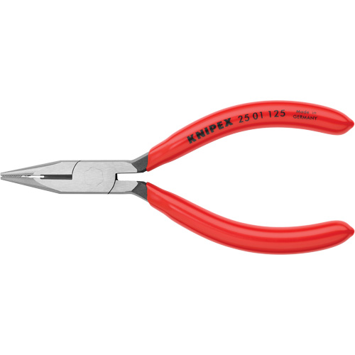 Long Nose Pliers with Cutter, 5" L
