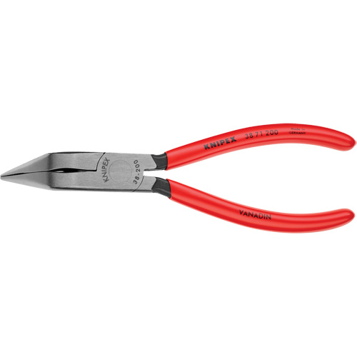 8" Long Nose 70° Angled Pliers without Cutter
