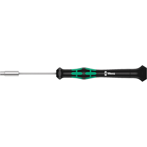 Micro Socket Screwdriver, 3.2 mm Drive, 6-3/16" L, Non Magnetic