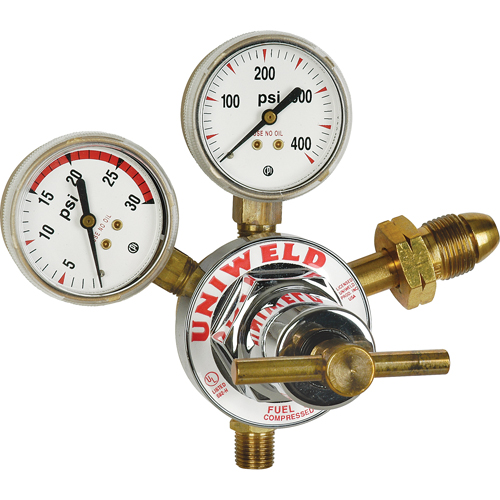 Medium-Duty Single Stage Regulator, Acetylene, CGA510 Inlet