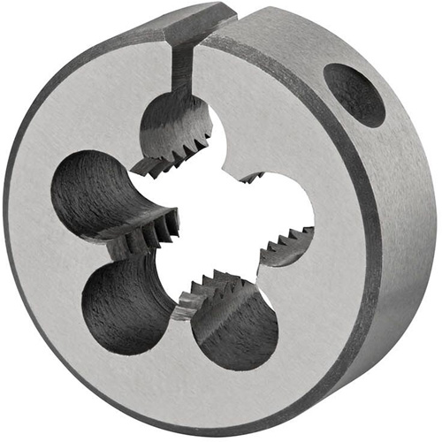 Round Die, 7/16"-14 Thread, High Speed Steel