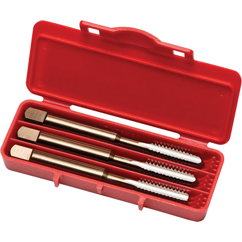 General Purpose Hand Tap Set, High Speed Steel, 1/2"-13 Thread