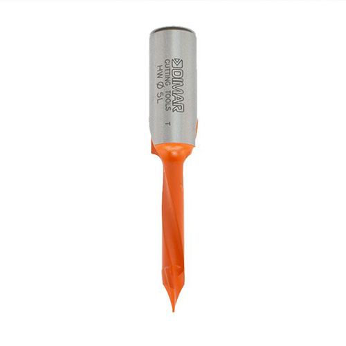 Through-Hole Carbide Tipped Drill, 2/5" Diameter