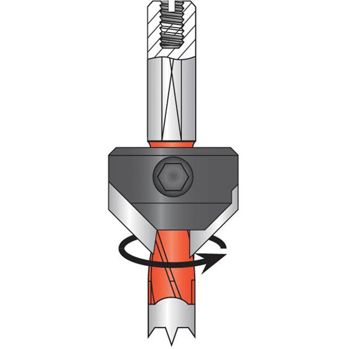 Countersinks, 20 mm, Carbide