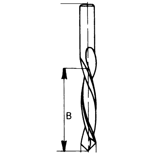 Left Hand Drill, Carbide