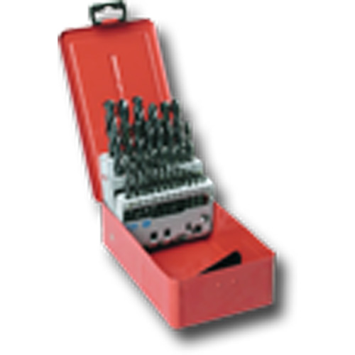 Jobber Length Drill Bit Set, 115 Pieces, High Speed Steel