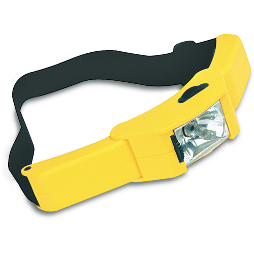 Explosion-Proof Headlight, LED, 4 Hrs. Run Time, AA Batteries