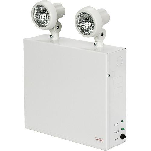 Nova Emergency Lighting Units, Steel, Incandescent, 120 V - 347 V