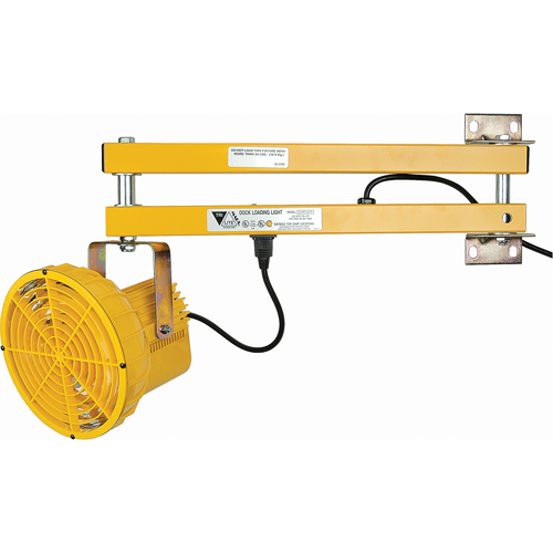 HPS Dock Lights, 50 W, High Pressure Sodium Light, 90" Arm