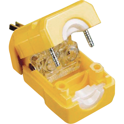 Commercial Grade Straight Blade Plug, Nylon, 15 A, 125 V