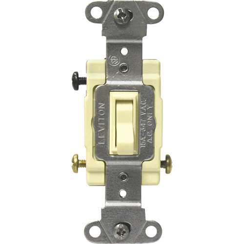 Back & Side-Wired Quiet Switches with 3-Way Toggle