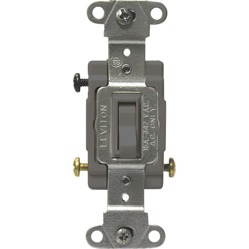 Back & Side-Wired Quiet Switches with 3-Way Toggle